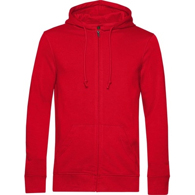 B&C Collection B&c inspire zipped hood / Мъжки суичър с качулка - червен xxl (01u35b00405)
