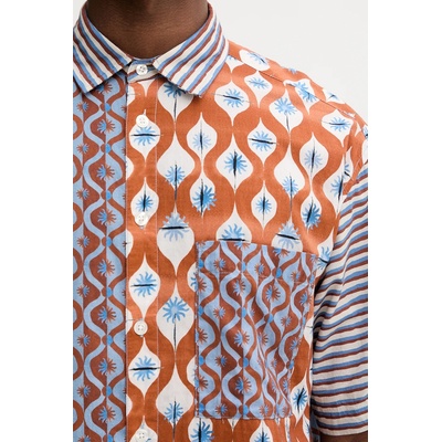 Desigual Памучна риза Desigual VICENTE (25WMCW03)