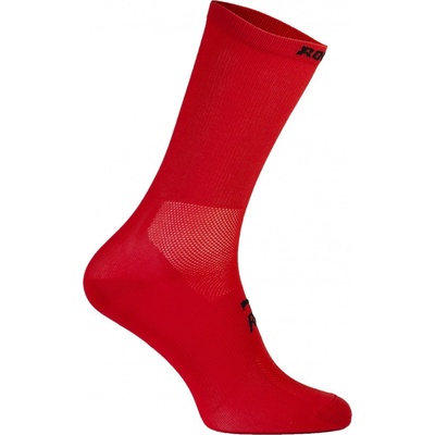 Rogelli Antibakteriálne jednofarebné ponožky s miernou kompresiou Q-SKIN červené