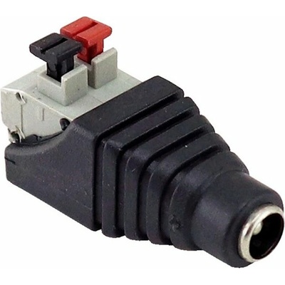 XtendLan Napájecí redukce plug svorkovnice SAMICE 5 5 2 1mm ke zdroji na rychlosvorku ZPSCREW21FE
