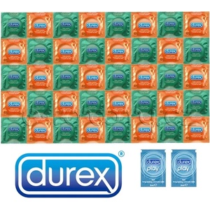Durex Orange Apple Package - 40 Condoms + 2x Lubricant