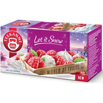 Teekanne sněhové pusinky a maliny 20 x 2,25 g