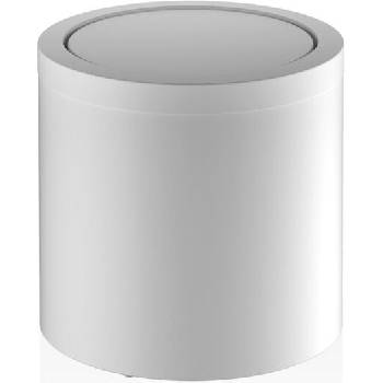 DECOR WALTHER Кошче за отпадъци в баня Basic 21 см бяло-матово (0608050)