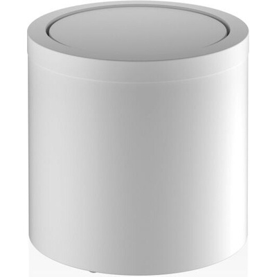 DECOR WALTHER Кошче за отпадъци в баня Basic 21 см бяло-матово (0608050)