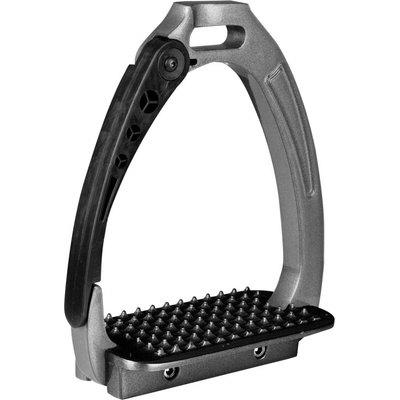 Waldhausen Bezpečnostní třmeny Pro safety šedá 12 cm – Zboží Mobilmania