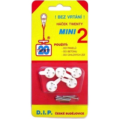 Háček TWENTY mini 2, 5ks
