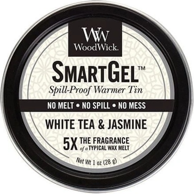 Woodwick Vonný gél Biely čaj a jazmín 28 g