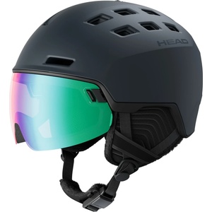 HEAD Ски каска Head Radar Photo S1-3 Ski helmet - Anthracite / Green - размер One Size (418-1666-0113)