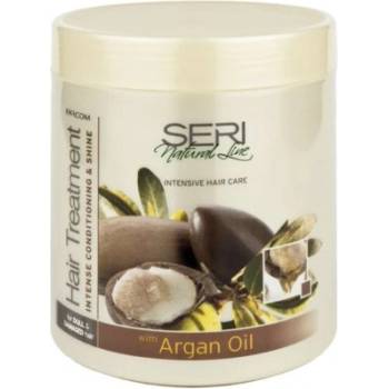 Image 1 of SERI Маска за изтощена коса с мароканско арганово масло 1000 мл