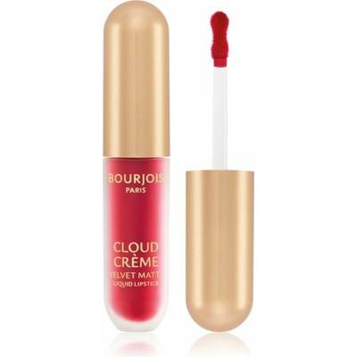 Bourjois Cloud Crème Velvet Matte ultra matující tekutá rtěnka 07 Red-y or Not 3,1 ml