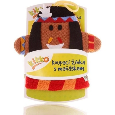 Xkko žinka s bábkou Indián 1 ks
