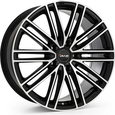 AVUS RACING AC-M08 9,5x21 5x112 ET31 black polished