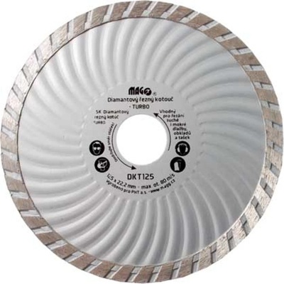 Magg Diamantový kotouč 125 x 22,2 mm DKT125
