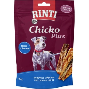 Rinti Extra Chicko Plus rybie tyčinky 80 g