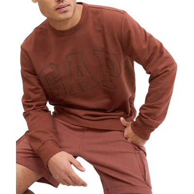 GAP Crewneck Logo hnedá