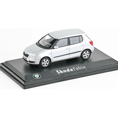 Abrex škoda Fabia 2 stříbrná 1:43