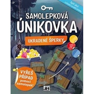 Samolepková únikovka Ukradené šperky