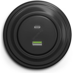 Kliklap - Ретро USB порт A+C с рамка в антрацит (KA0043K)