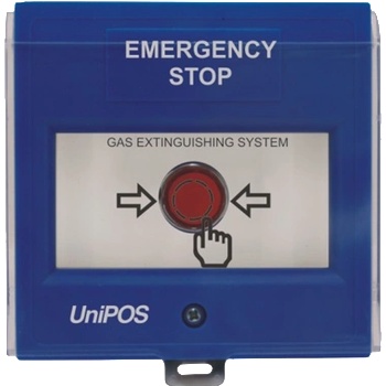 UNIPOS Ръчен пожароизвестителен бутон тип a unipos fd3050b (fd3050b)