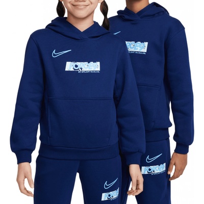 Nike Club Fleece Erling Haaland Hoody Kids hj3837-492 – Zboží Dáma