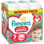 Pampers Пелени-гащички Pampers Active Baby - Размер 7, 15+ kg, 128 броя (1100053075) - ozone