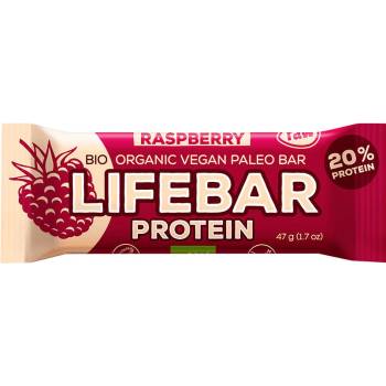 Lifefood Lifebar Protein BIO RAW malinová 47 g