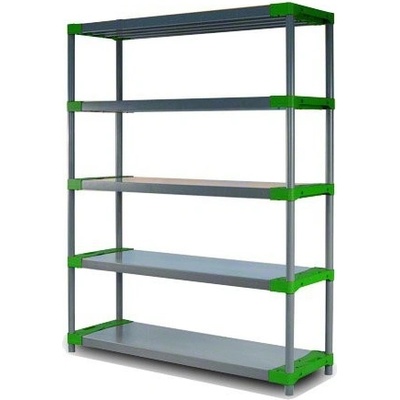 Tvujregal.cz Tytan-5 180x150x46 PVC Zelená