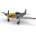 E-Flite P-51D Mustang 0.49m Detroit Miss SAFE Select BNF Basic