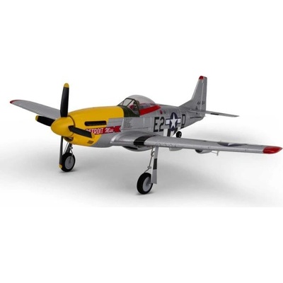 E-Flite P-51D Mustang 0.49m Detroit Miss SAFE Select BNF Basic