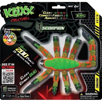 Zing Кликс Криатурес - Скорпион, различни (kx110)