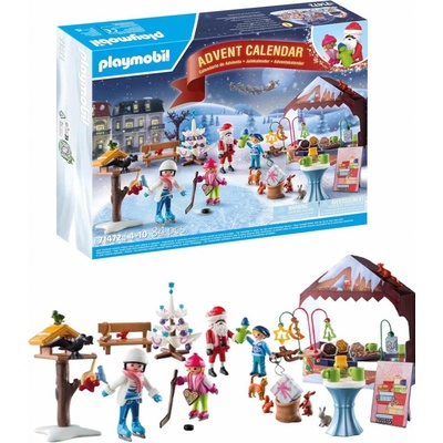 Adventní kalendář Výlet na vánoční trhy PLAYMOBIL 71472