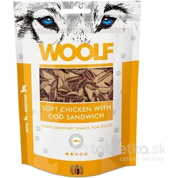 Woolf Chicken & Codfish Soft Sandwich 100 g