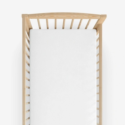 Goldea nepropustné jersey prostěradlo d bílé 60x120