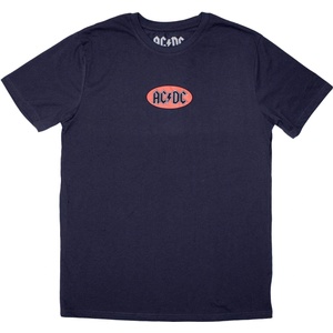 AC/DC Mini Oval Logo Navy Blue L Риза (ACDCTS122MN03)