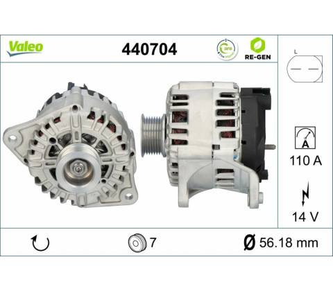 Alternátor VALEO 440704