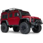 Traxxas Ланд Ровър Дефендер Траксас TRX-4 шаси Traxxas Land Rover TRX4 Defender Crawler Clipless Red TRX82256-4-RED (TRX82256-4-RED)