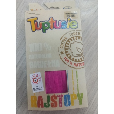 Tuptusie dívčí punčocháče Fuchsia