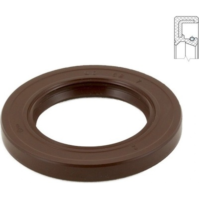 DICHTOMATIK Gufero 55x80x8 VIAS FPM DIN3760 | Zboží Auto