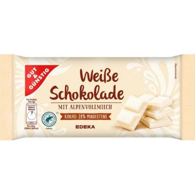 G&G Bílá z alpského mléka 100 g