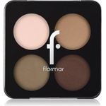 Flormar Color Eyeshadow Palette палитра сенки за очи цвят 004 Swiss Chocolate 6 гр