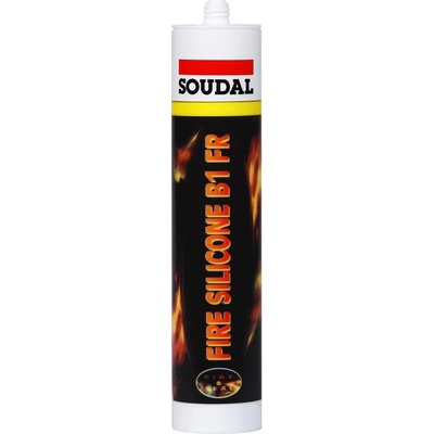 Soudal Fire Silicone B1 FR 310 g sivá