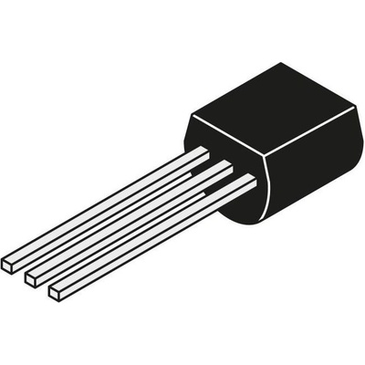 Bipolární PNP tranzistor 2N5401 (0.6A, 0.625W, TO92)
