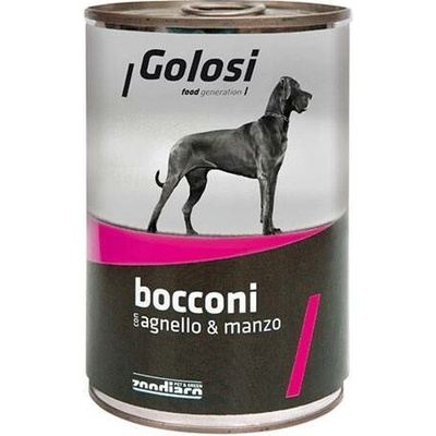 Zoodiaco Golosi Bocconi Jehněčí a hovězí s rýží 400 g