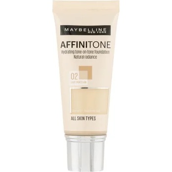 Maybelline Affinitone матиращ фон дьо тен 30 ml нюанс 02 Light Porcelain