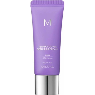 Missha BB-krém M Perfect Cover Serum BB Cream No.23 Natural Beige 20 ml – Zboží Dáma
