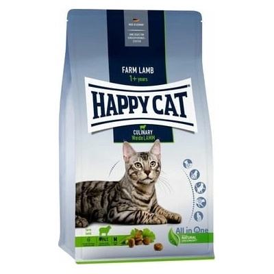 Happy Cat Culinary s jahňacím mäsom z voľného chovu 10 kg