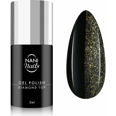NANI gél lak Diamond Top Gold 5 ml