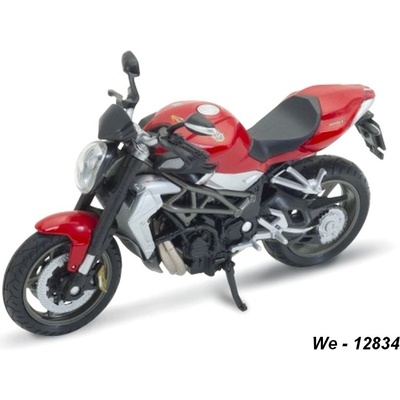 Welly MV Agusta Brutale 990R Červená 1:18