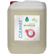 CLEANEE ECO Home hygienický gel na nádobí s vůní grapefruitu 5 l