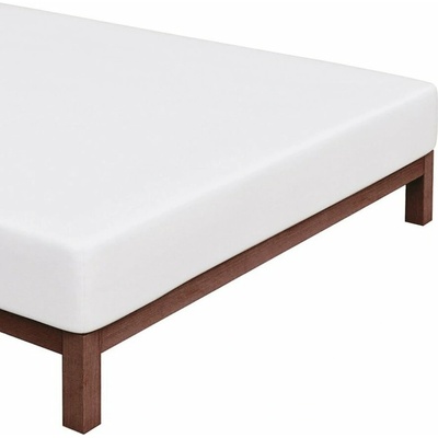 BedTex Biele jersey napínacie prestieradlo 100% bavlna 180x200